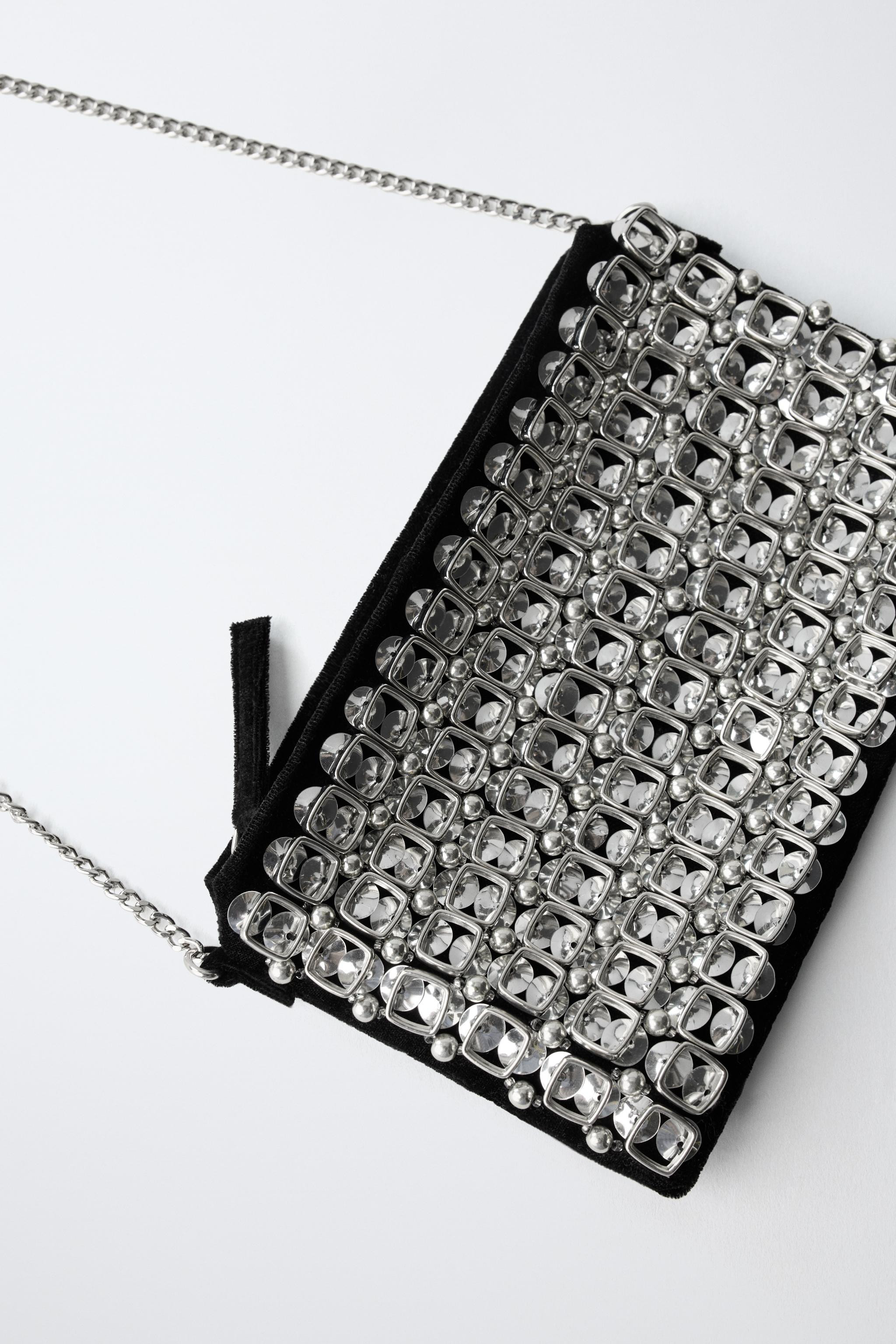 BEADED SHOULDER BAG | Zara US