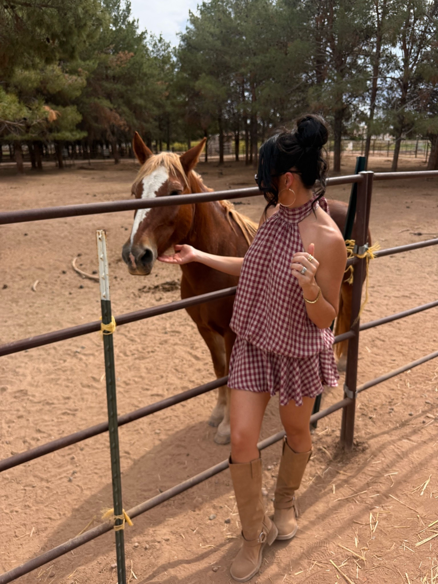 Happy Saturday! Spent the morning at the pumpkin patch. I wore this Amazon romper in a size small with my moto boots! Such a fun look for a fall outing! 

Amazon outfits