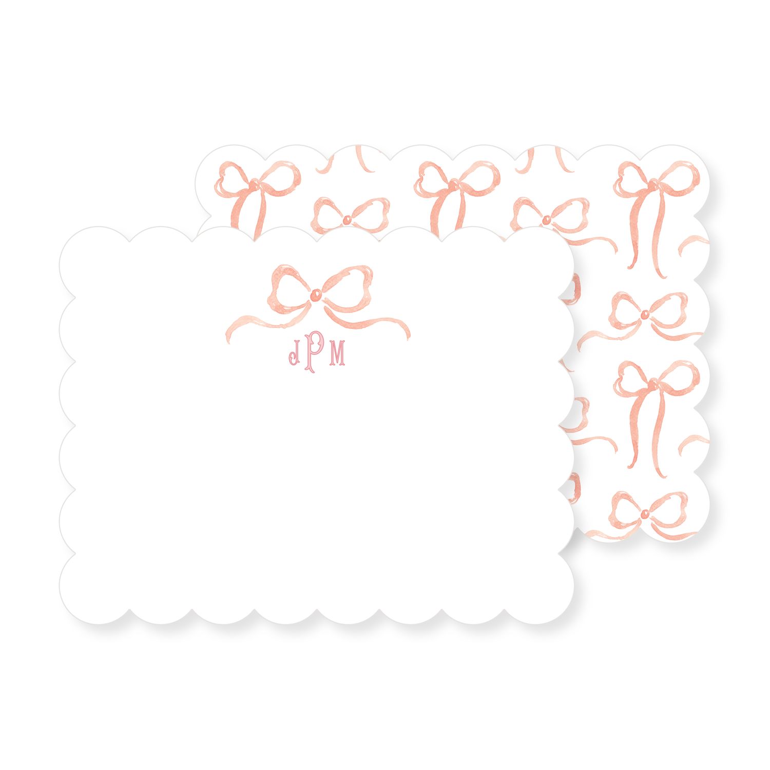French Bow Personalized Stationery Set — Simply Jessica Marie | Simply Jessica Marie