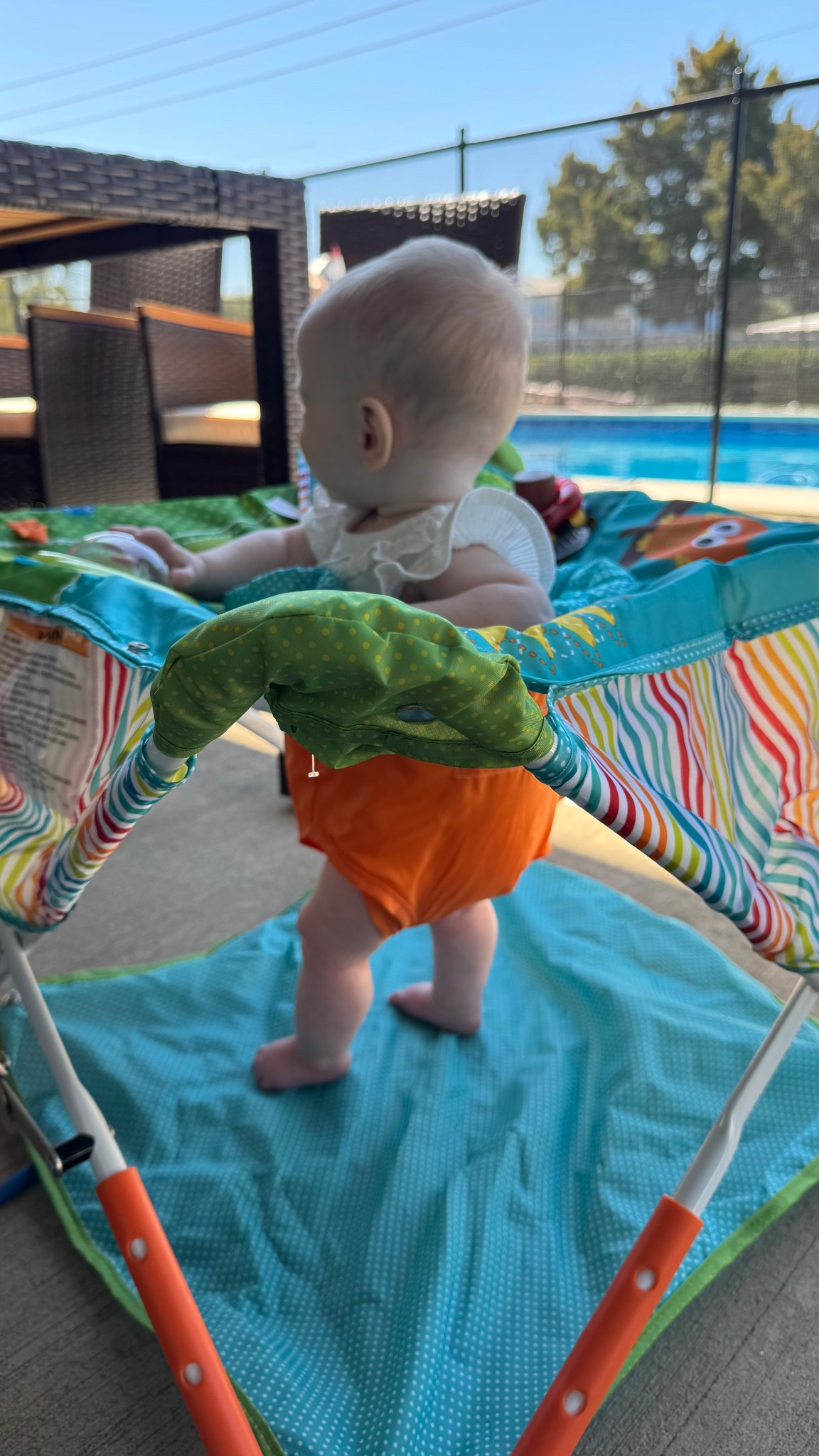 Baby sun bouncer, she jumps up and down in it, it has a detachable sun shade, cute toys, and she basically LOVES it ☀️

#LTKHome #LTKSpringSale #LTKBaby