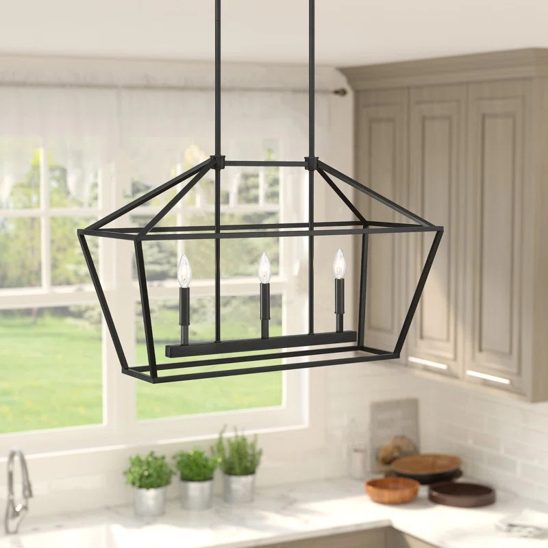 Rella 3 - Light Kitchen Island Linear Pendant | Wayfair North America