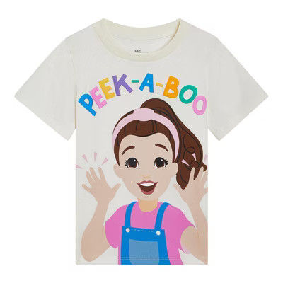 Ms. Rachel Toddler Girls T-Shirt Off White 3T | Target