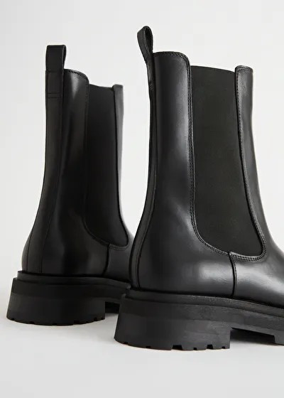Chunky Chelsea Leather Boots | & Other Stories (EU + UK)