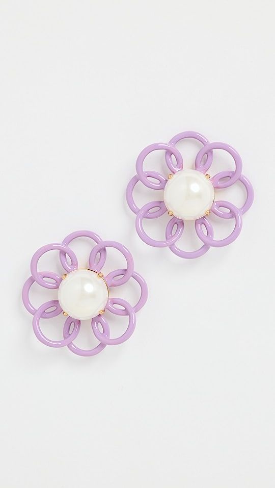 Marigold Button Earrings | Shopbop