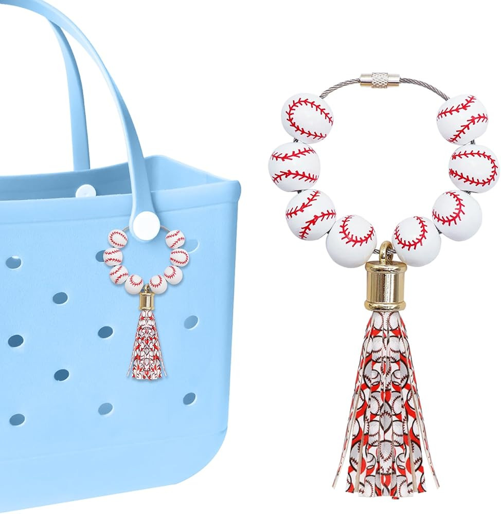 Bag Charms for Baseball, Handbags, Beach Totes | Amazon (US)