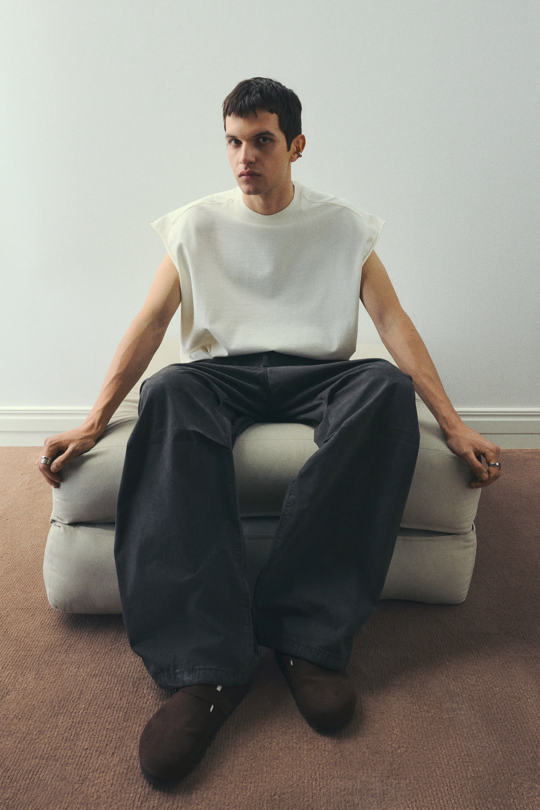 Loose-Fit Parachute Pants - Dark gray - Men | H&M US | H&M (US + CA)