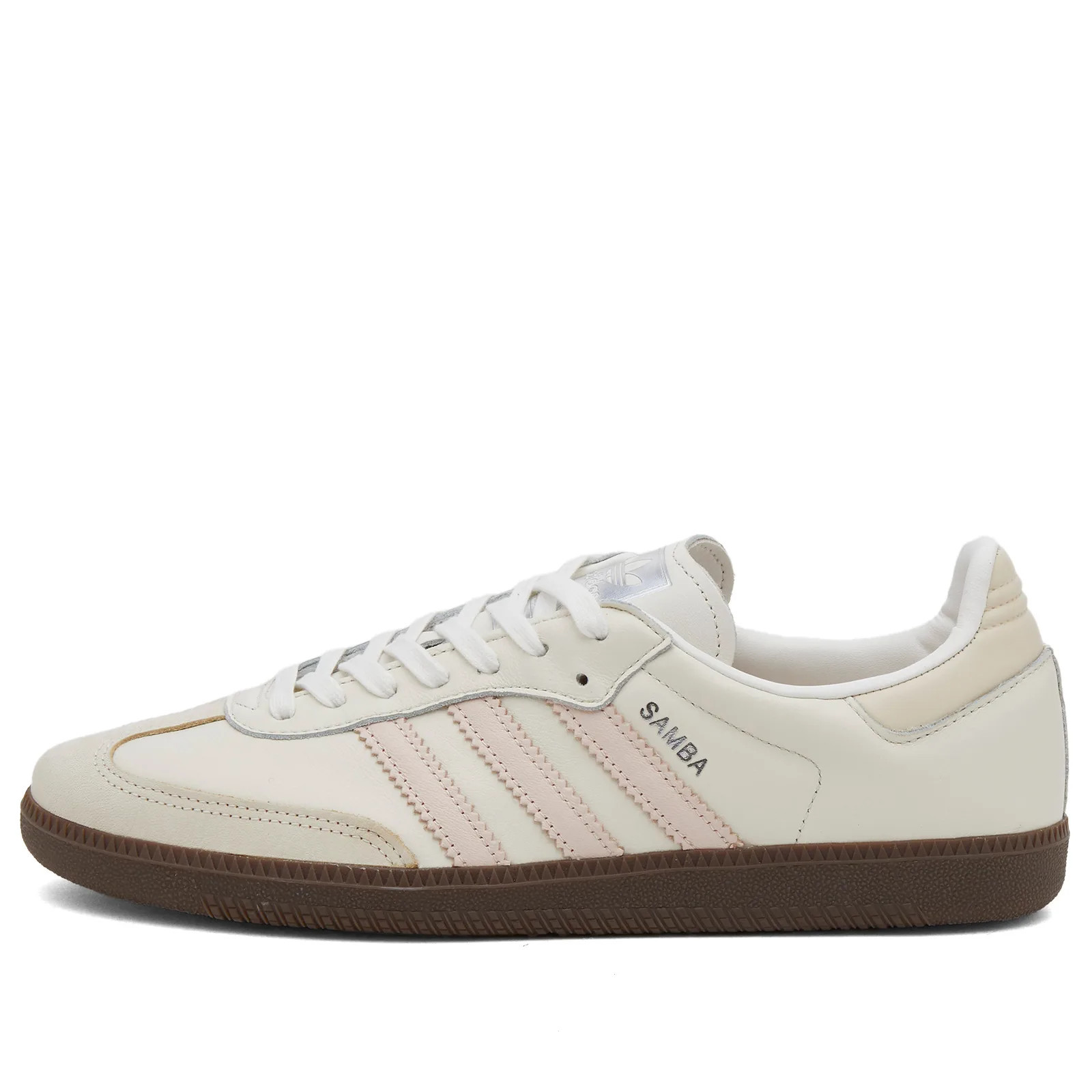 Adidas Samba OG in Cloud White/Wonder Quartz/Wonder White, Size UK 4 | END. Clothing