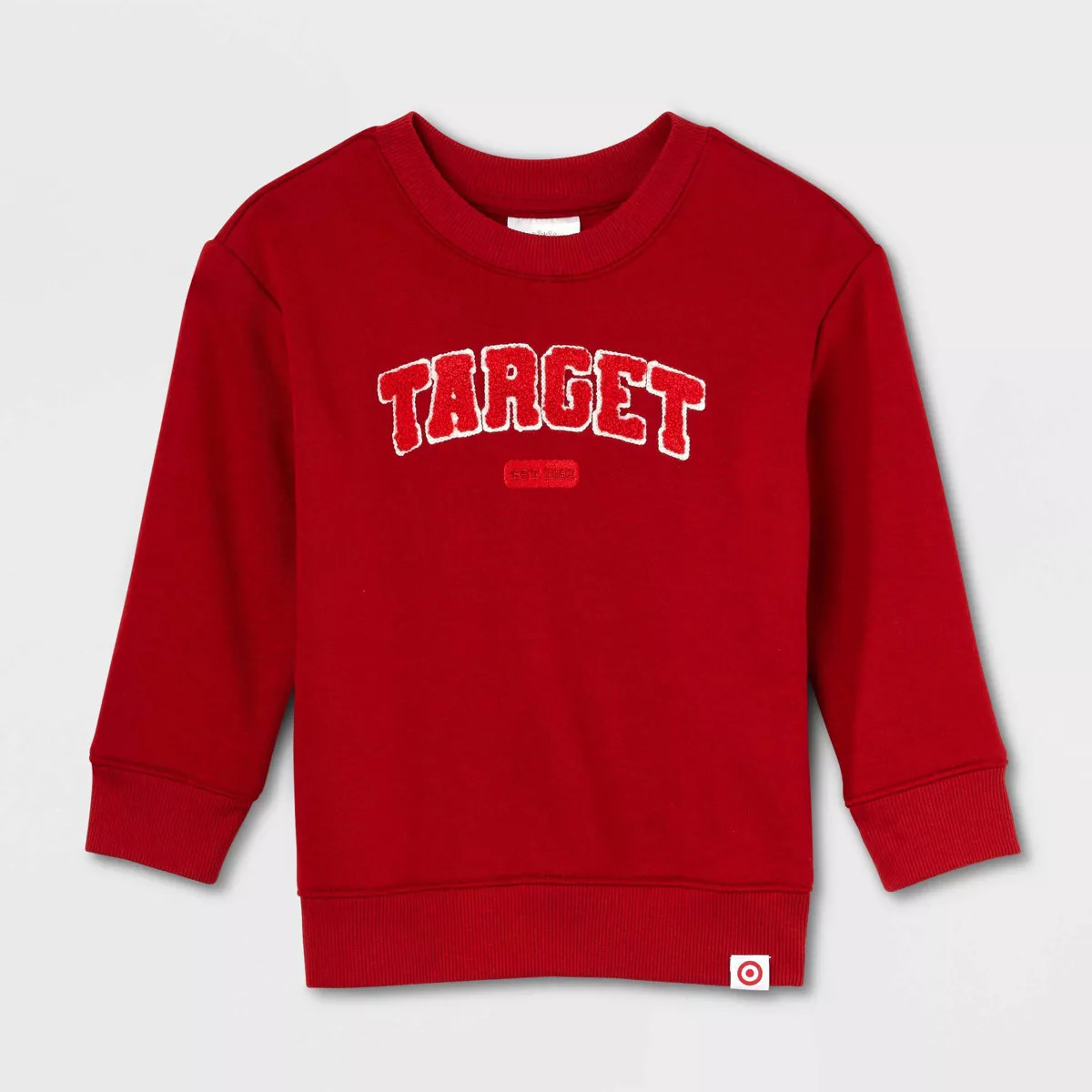 Toddler Bullseye Matching Family Sweatshirt - Wondershop™ Red | Target