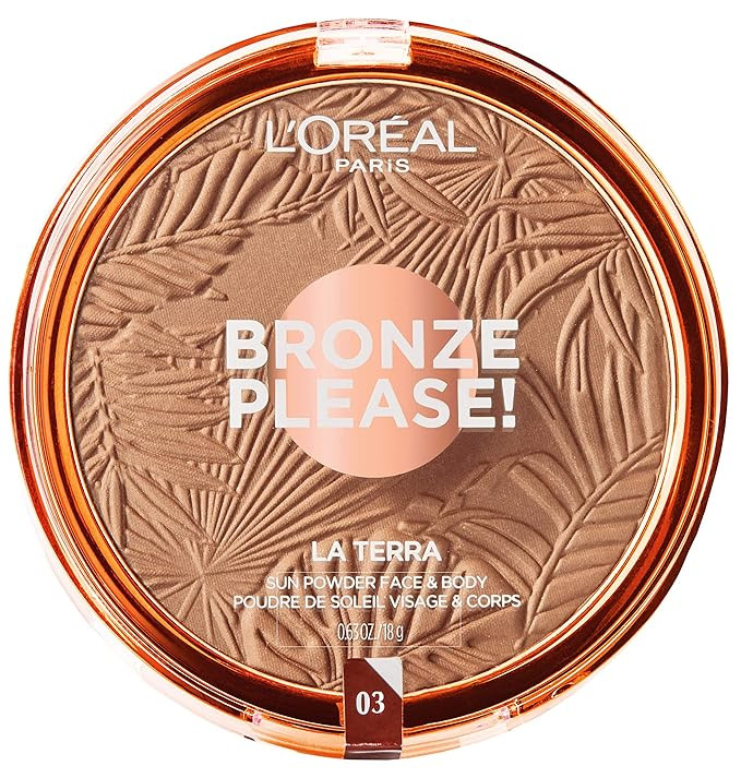 L'Oreal Paris Summer Belle Bronze Please! Bronzer, Amalfi, Medium | Amazon (US)