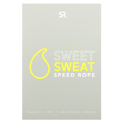 Sweet Sweat Performance Jump Rope ~ 10ft Adjustable Length Rope for Fitness and Speed Training ~ Includes Mesh Cary Bag & Bonus Rope | Target