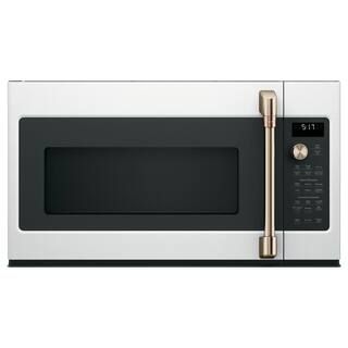 1.7 Cu. Ft. Over the Range Microwave in Matte White with Air Fry | The Home Depot
