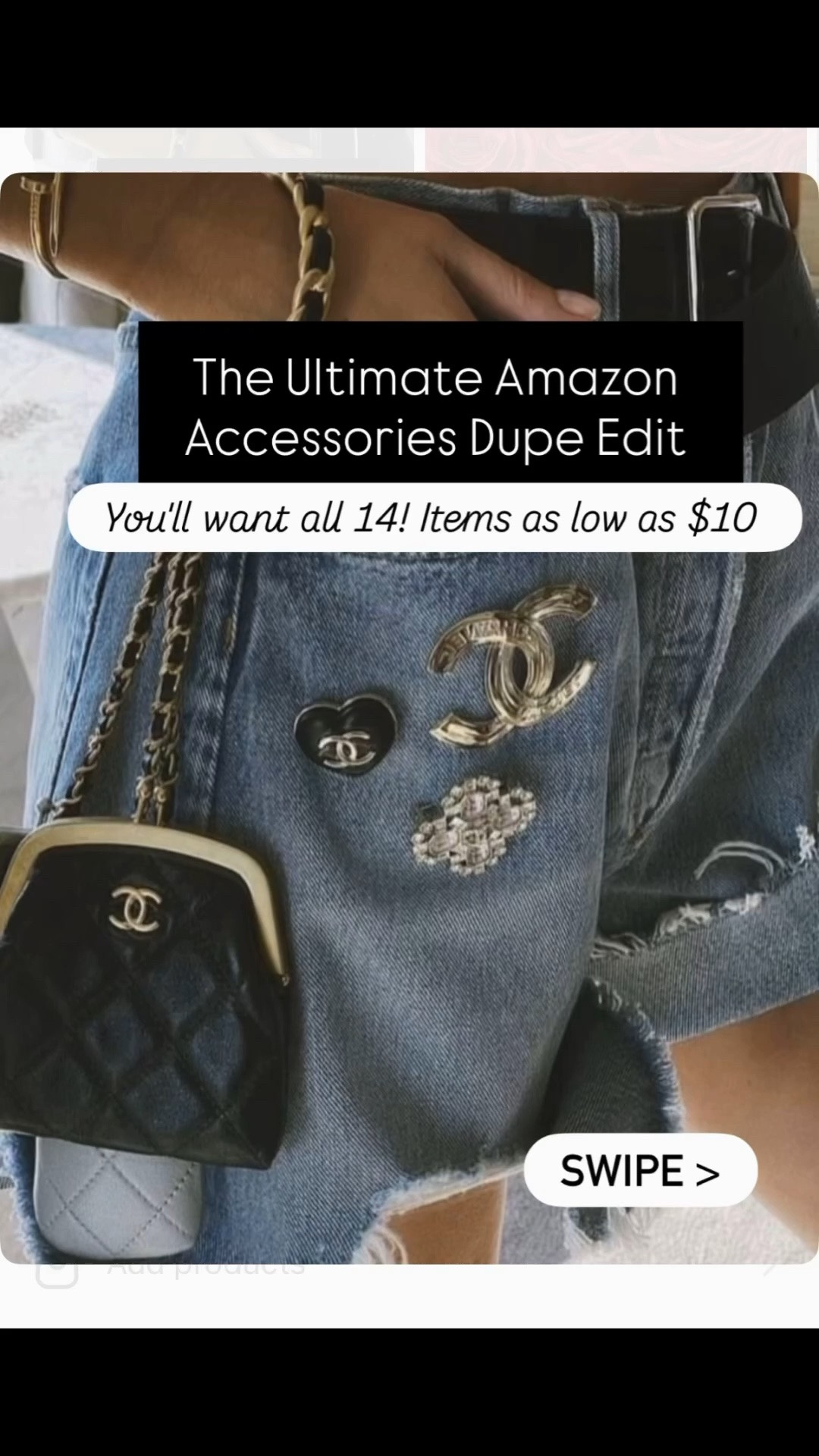 Looks for less Amazon accessories that look like Chanel and YSL