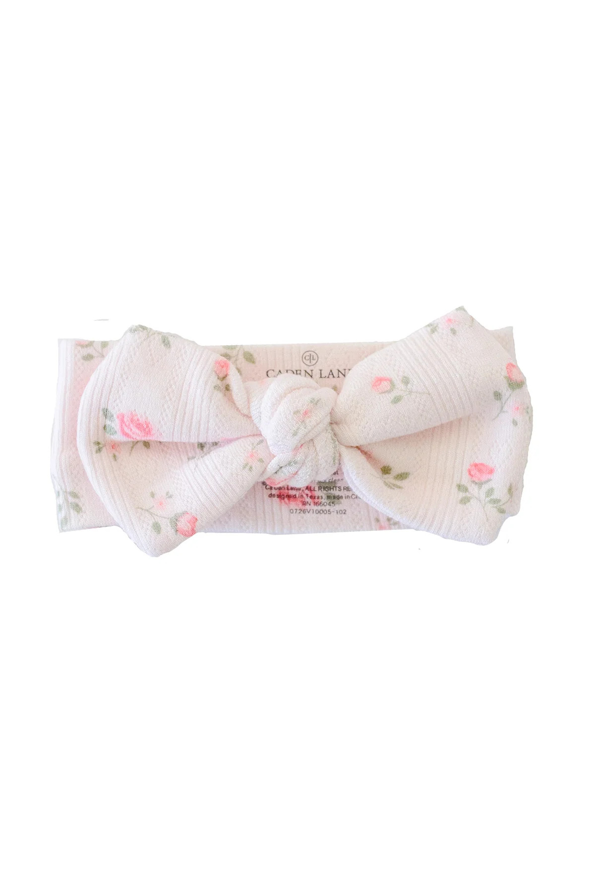 Bamboo Headwrap | Rose Garden Blush | Caden Lane