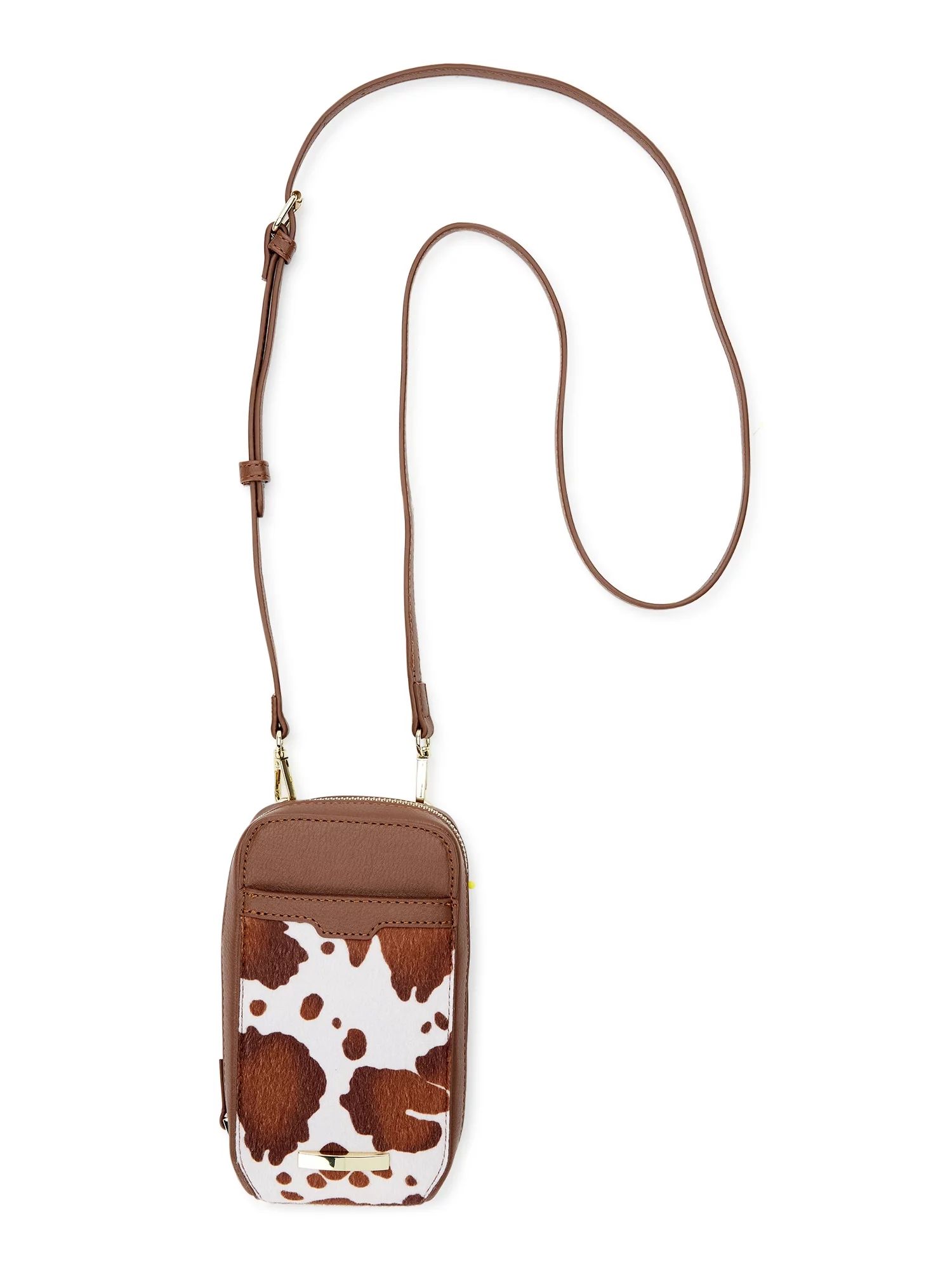 No Boundaries Women's Phone Zip Around Crossbody Bag - Walmart.com | Walmart (US)