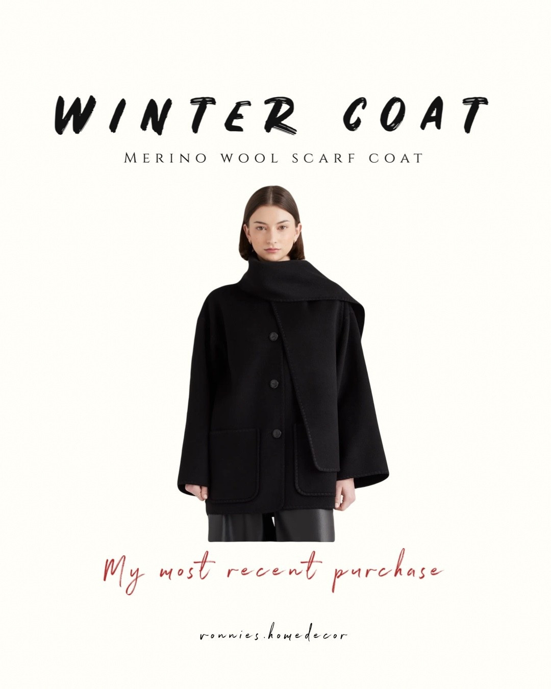 Love this double faced wool coat!! It’s soo warm, love this scarf coat! 

#LTKOver40 #LTKSeasonal #LTKGiftGuide