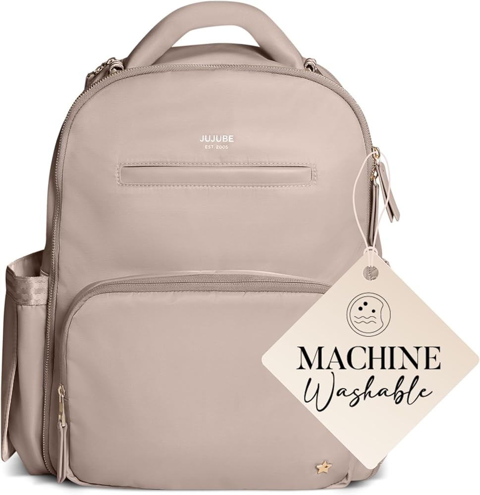 JuJuBe New Classic Diaper Bag Backpack with Portable Changing Pad, Stroller Straps, Large Travel ... | Amazon (US)