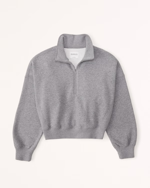 Essential Sunday Half-Zip | Abercrombie & Fitch (US)