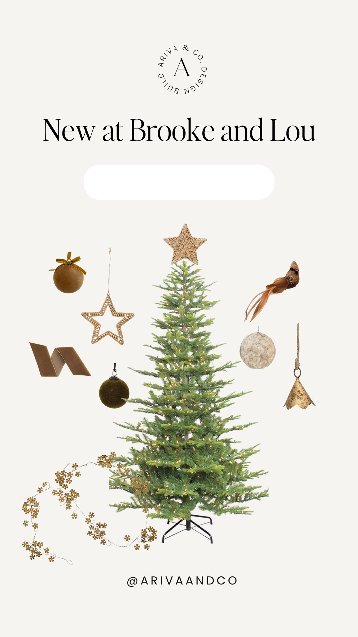New Christmas decor from Brooke and Lou, neutral tree decor

#LTKSeasonal #LTKhome #LTKHoliday