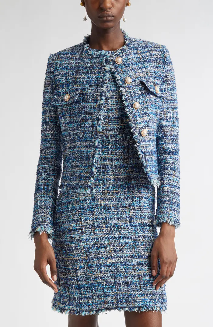 St. John Collection Eyelash Tweed Jacket | Nordstrom | Nordstrom