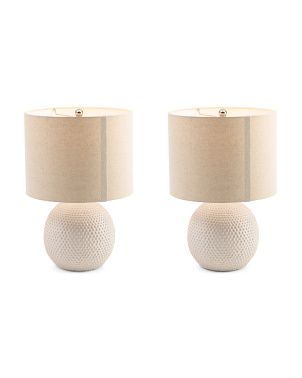 Set Of 2 Ceramic Lamps | TJ Maxx