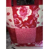 Quilted Bag, Tote, Quilted Handmade Quilt Homemade Bag | Etsy (US)