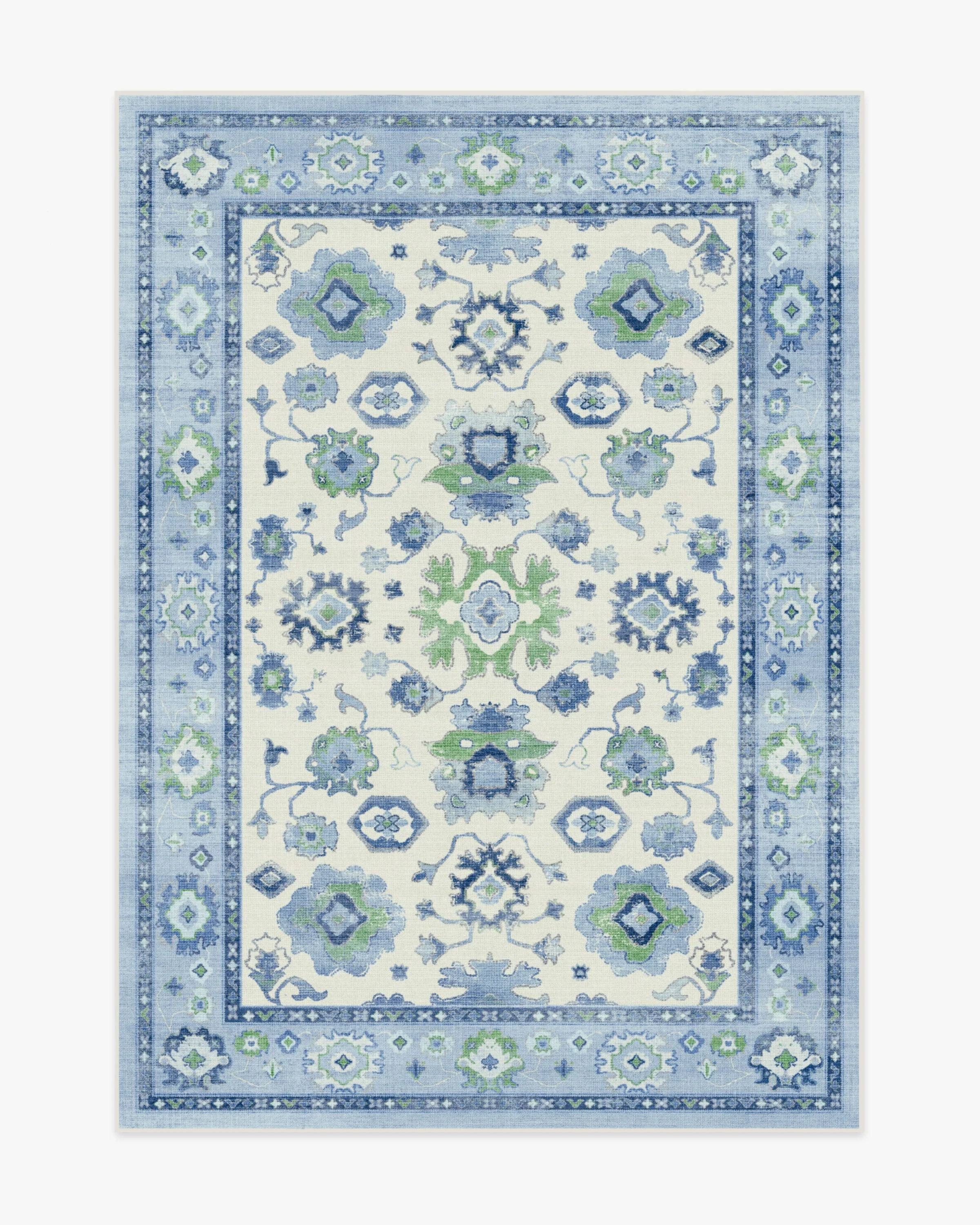 Serena Blue Rug by Mrs. Alice | Ruggable US | Ruggable