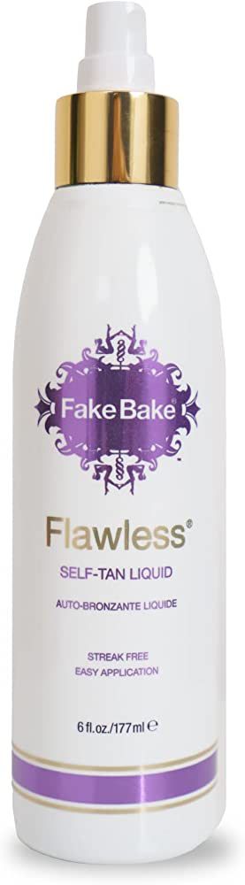 Fake Bake Flawless Self-Tanning Liquid Streak-Free, Long-Lasting Natural Glow For All Skin Tones ... | Amazon (US)