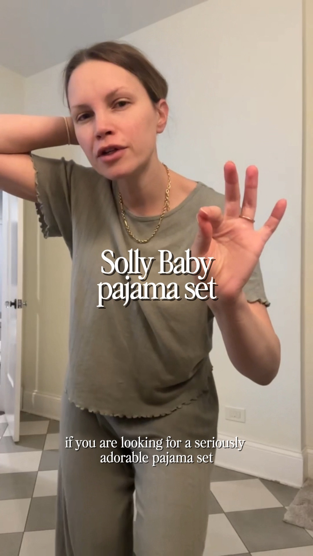 obsessed with this pj set for new mamas! 

#LTKmomlife #LTKBaby #LTKootd