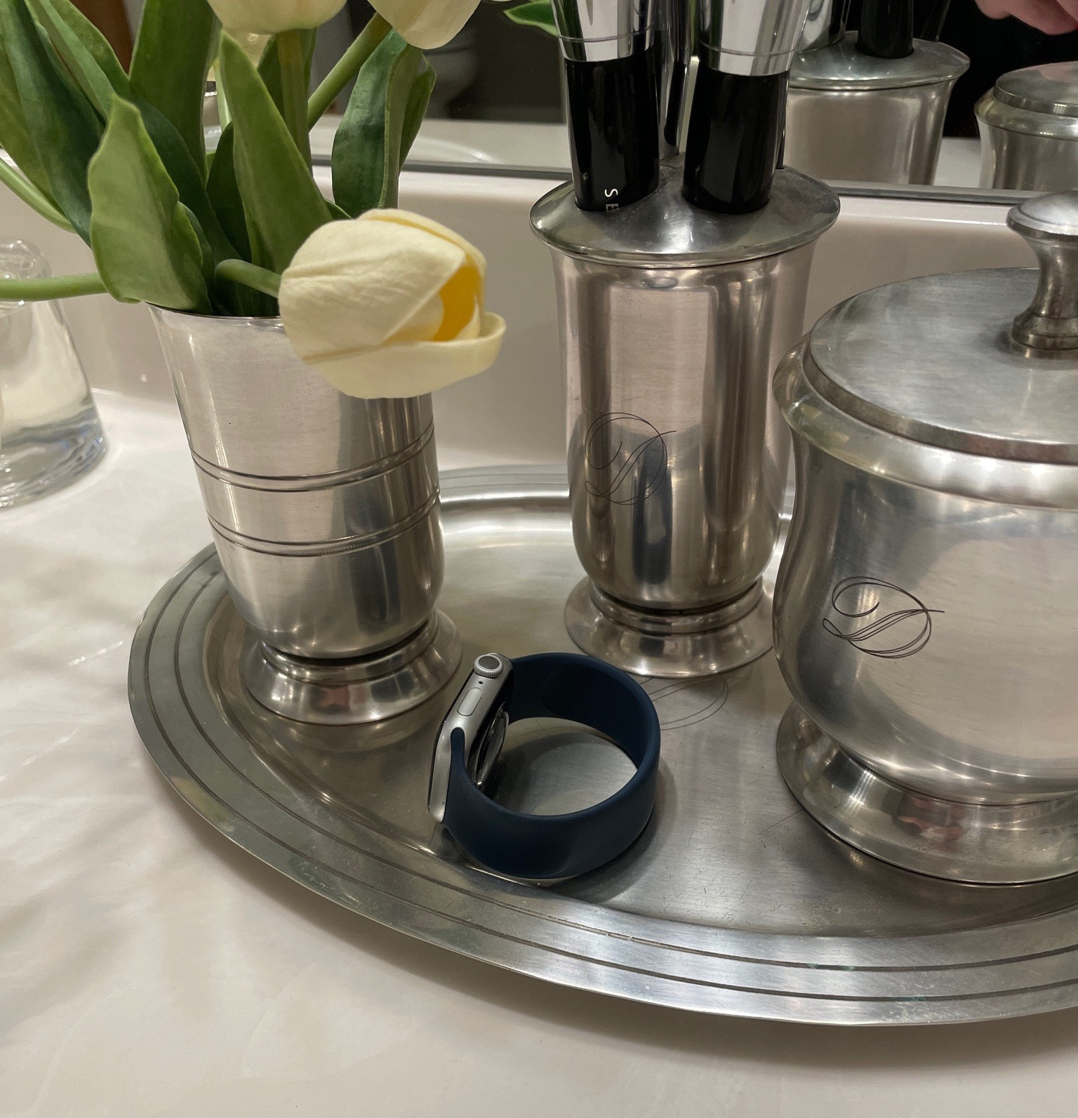 The Apple Solo Loop for my Apple Watch has been a great fit to reduce my metal exposure. Great for sensitive skin. 

#LTKunder50 #LTKstyletip #LTKFind