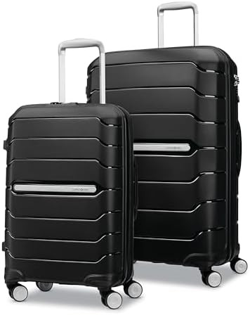 Samsonite Freeform 2-Piece Luggage Set - Carry-On & Large Checked Luggage with Dual Spinner Wheel... | Amazon (US)