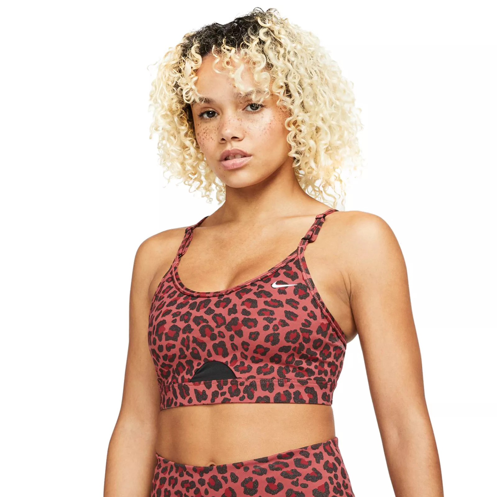 Nike Dri-FIT Indy Light-Support Padded Sports Bra, Women's, Size: XS, Med Pink | Kohl's