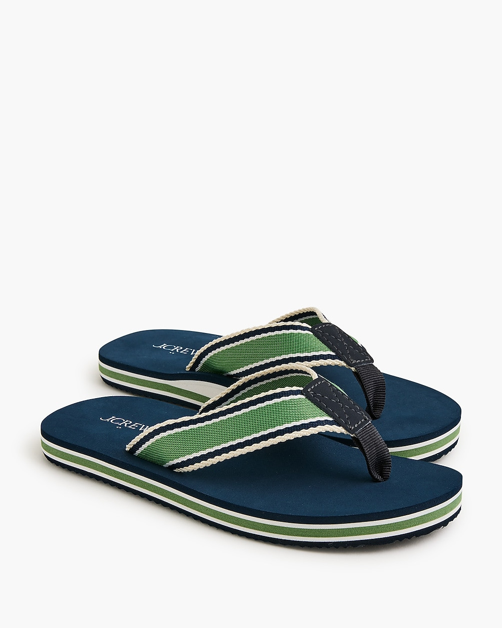 Boys' striped flip-flops | J.Crew Factory