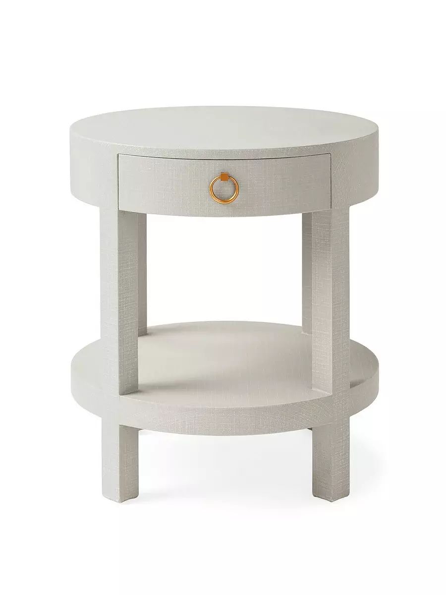 Driftway Side Table - Dove | Serena and Lily