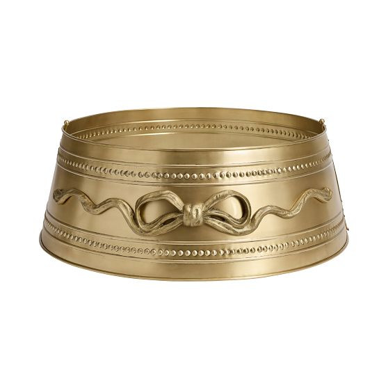 LoveShackFancy Bow Collar Tree Skirt | Pottery Barn Teen