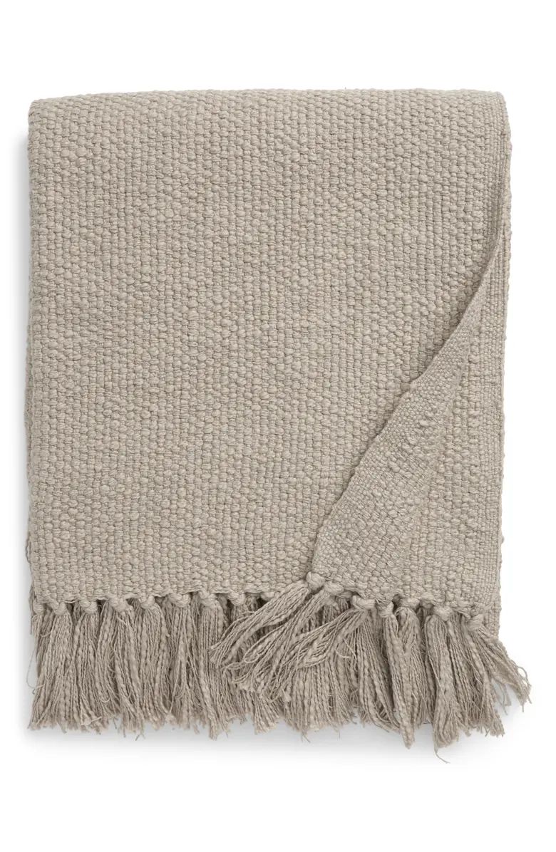 Woven Cotton Throw Blanket | Nordstrom