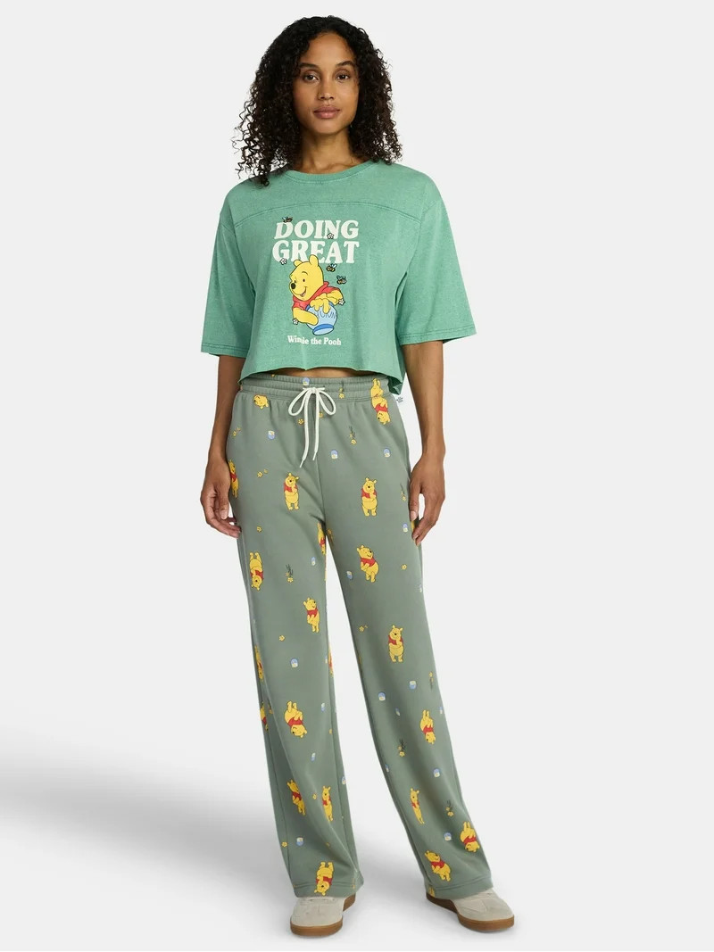 Winnie the Pooh, Junior's Skimmer Tee, Doing Great, Sizes XXS-XXL | Walmart (US)