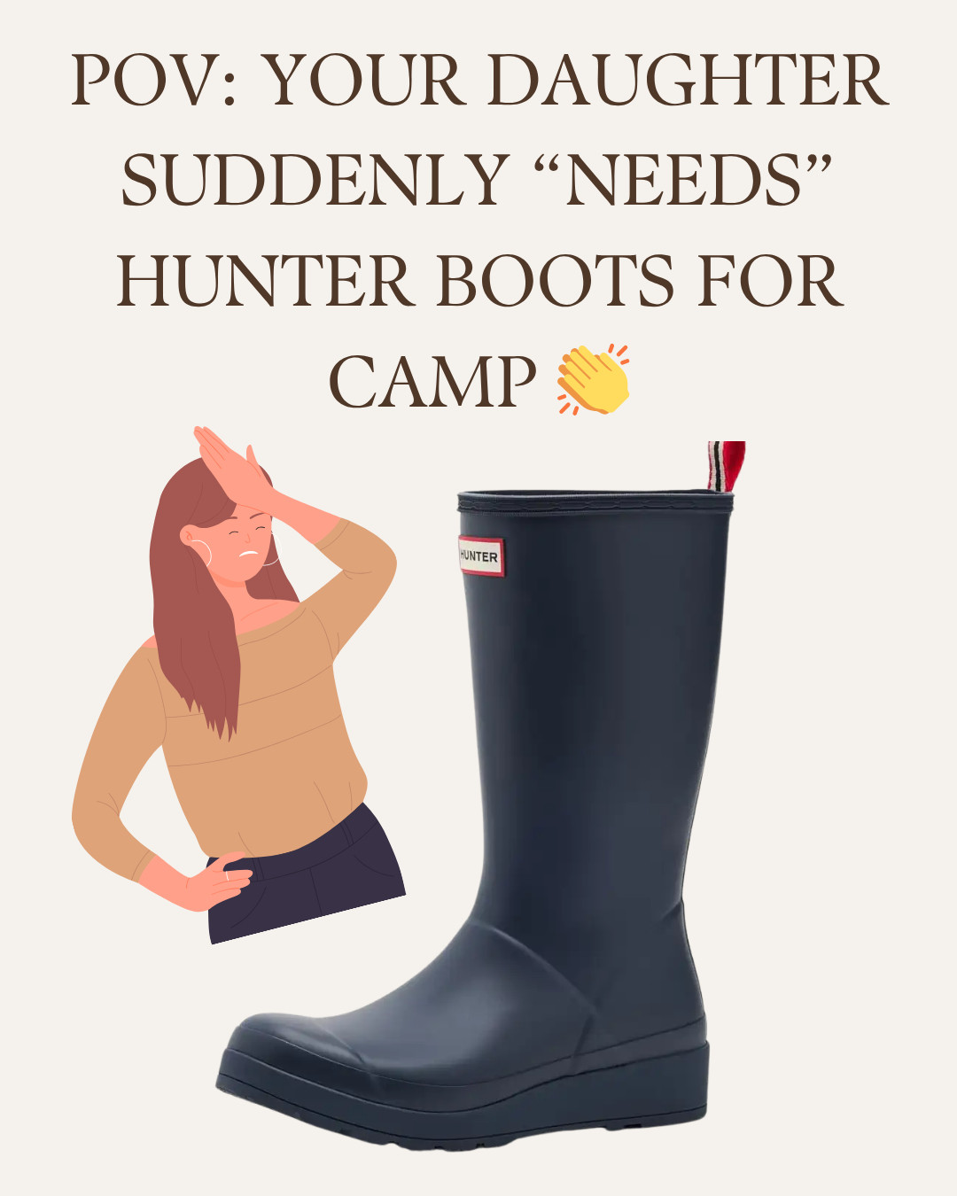 It's a definite no from me on the Hunter rain boots for camp, but I am happy to say to any of these alternatives 😉 

 #LTKmomlife