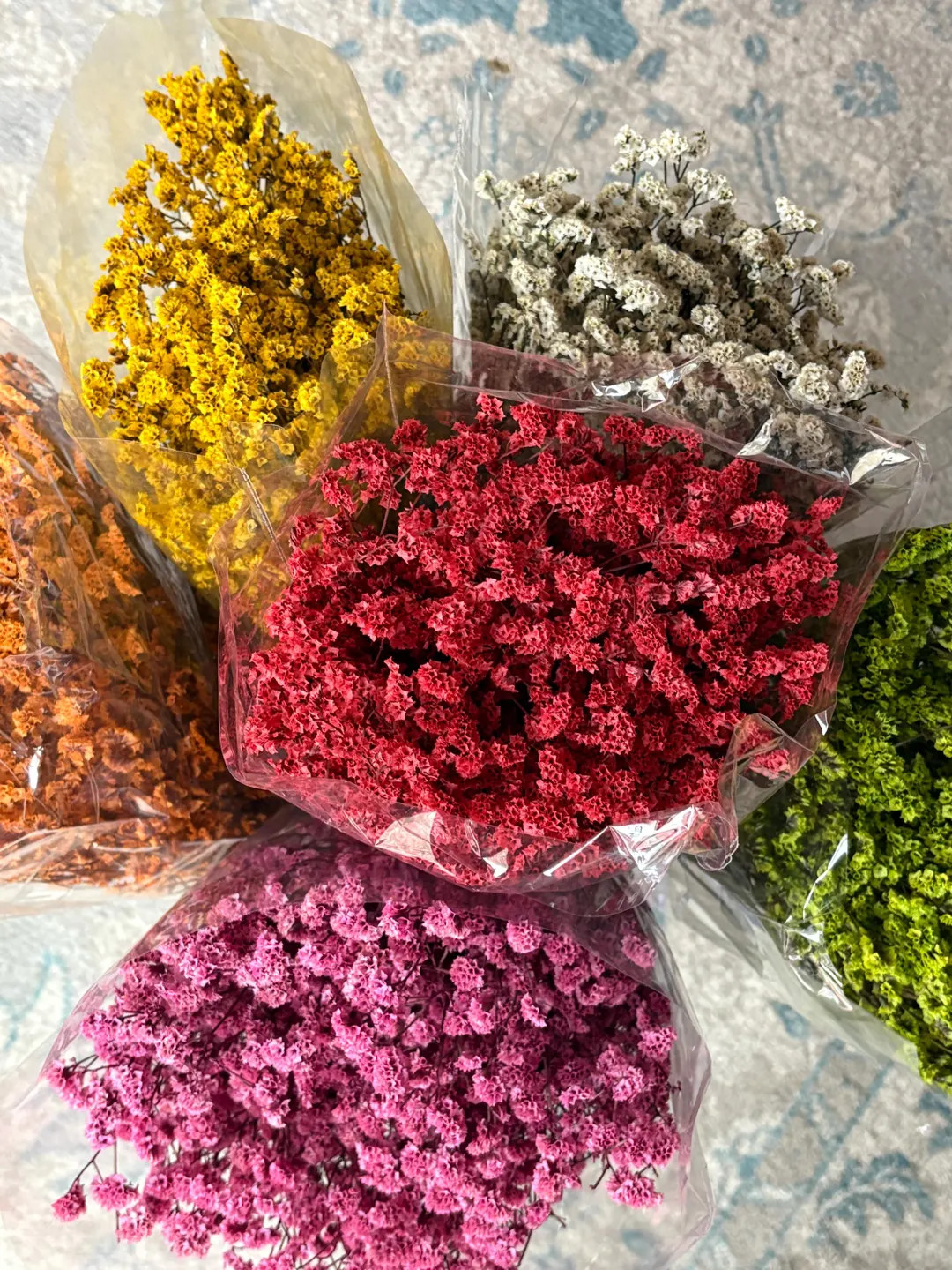 Wholesale Preserved Limonium Flower Bunch - Dried Floral Arrangement - Etsy | Etsy (US)