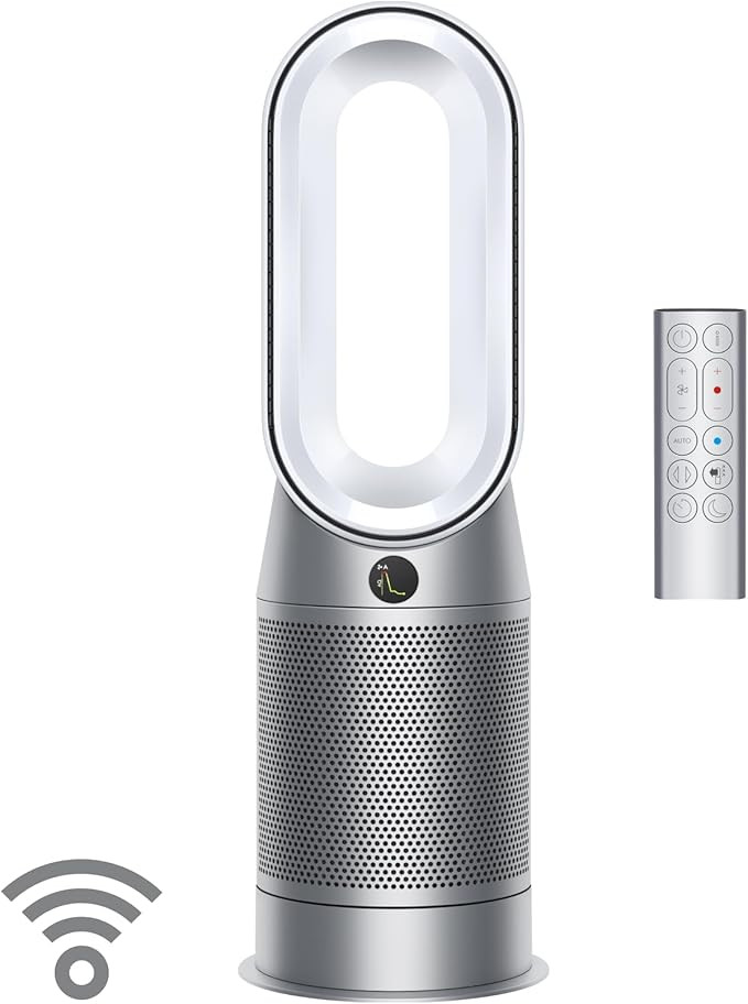 Dyson Purifier Hot+Cool HP07 Air Purifier, Heater, and Fan - White/Silver, Large | Amazon (US)