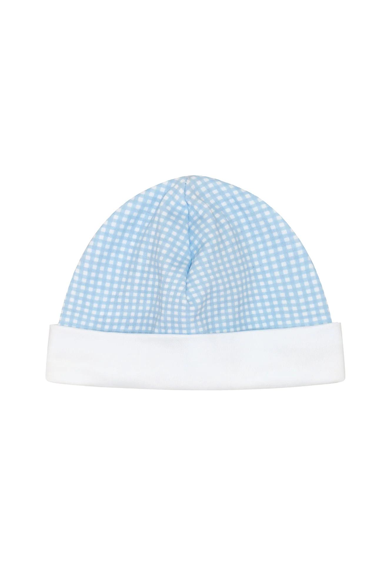Blue Gingham Baby Hat | Nellapima