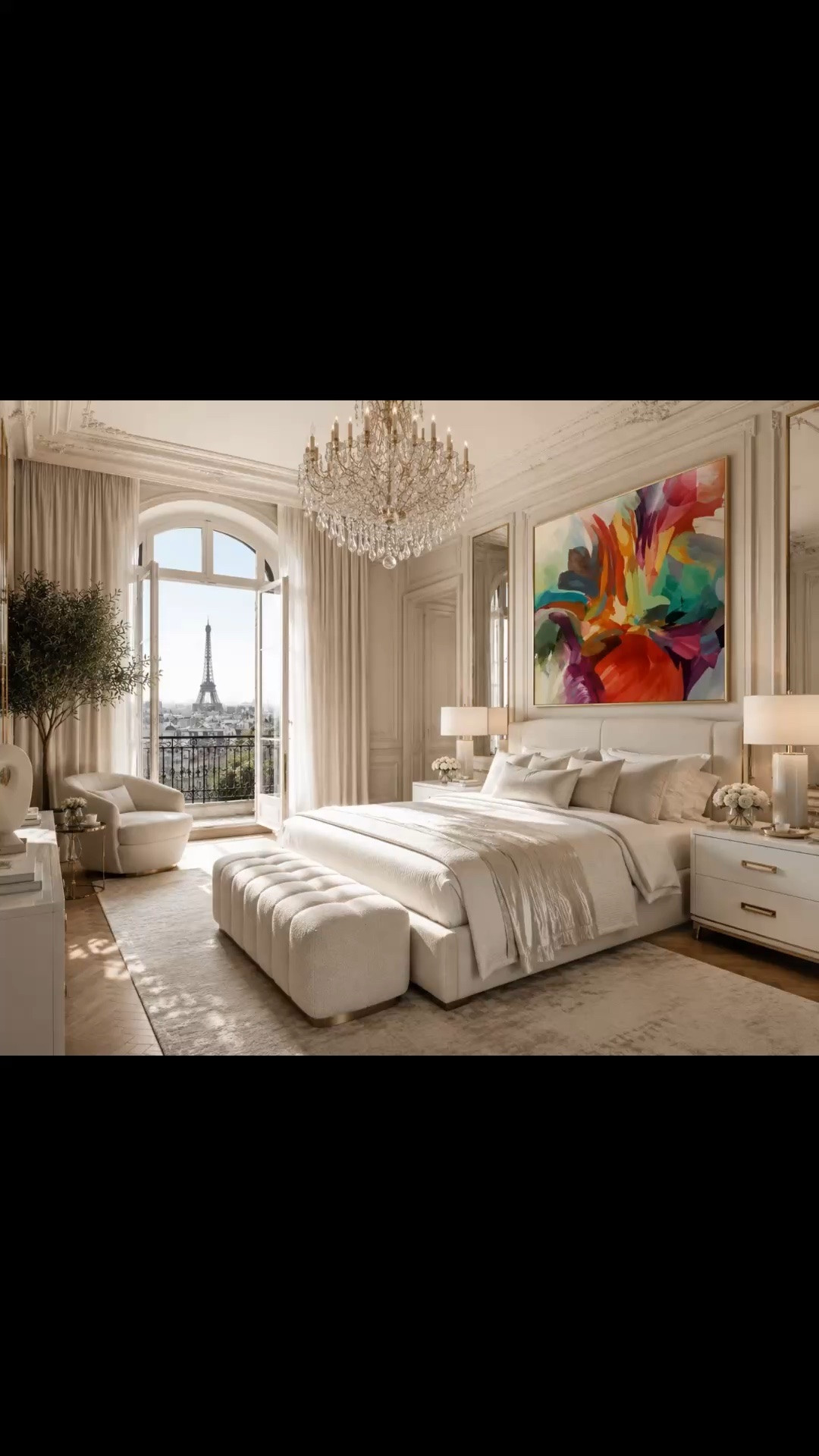 Parisian Billionaire Bedroom | Couture Interiors & Crystal Chandelier Luxury

A cinematic Parisian penthouse bedroom designed with couture elegance, sculptural crystal lighting, collectible mirrors, layered ivory textures, and breathtaking Eiffel Tower views.

Inspired by ultra-luxury residences, royal Parisian suites, and Architectural Digest interiors, this bedroom blends softness, sensuality, and architectural refinement into one unforgettable luxury experience.

Featuring museum-quality chandeliers, silk bedding, sculptural seating, ornate mirrors, couture vanity styling, and elevated Paris skyline living.

Curated for lovers of timeless luxury, warm minimalism, and globally elite interiors.

SHOP THE LOOK ↓

LTK HASHTAGS
#LTKHome #ParisianInteriors #LuxuryBedroom #ElegantInteriors #ArchitecturalDigest #BillionaireLifestyle #LuxuryDecor #InteriorDesign #ParisApartment #StatementLighting #LuxuryLifestyle #CuratedLiving #DesignerBedroom #CrystalChandelier #LuxuryHome

#LTKvlog #LTKHome