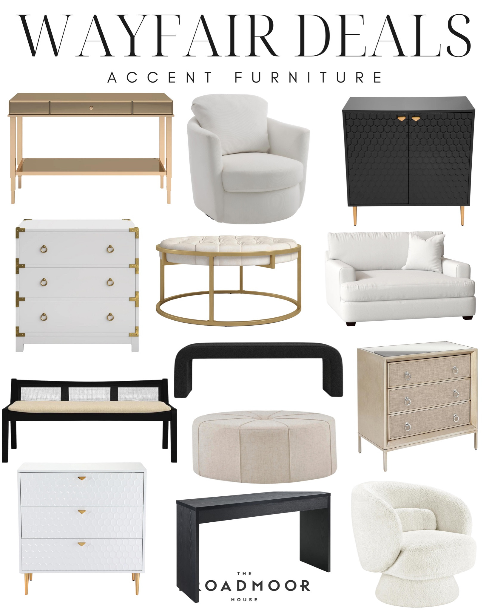 Wayfair, Wayfair home, Wayfair deals, accent furniture, living room, modern home, home decor, ottoman, accent chair, dresser, cabinet, console, console table

#LTKSaleAlert #LTKHome #LTKStyleTip