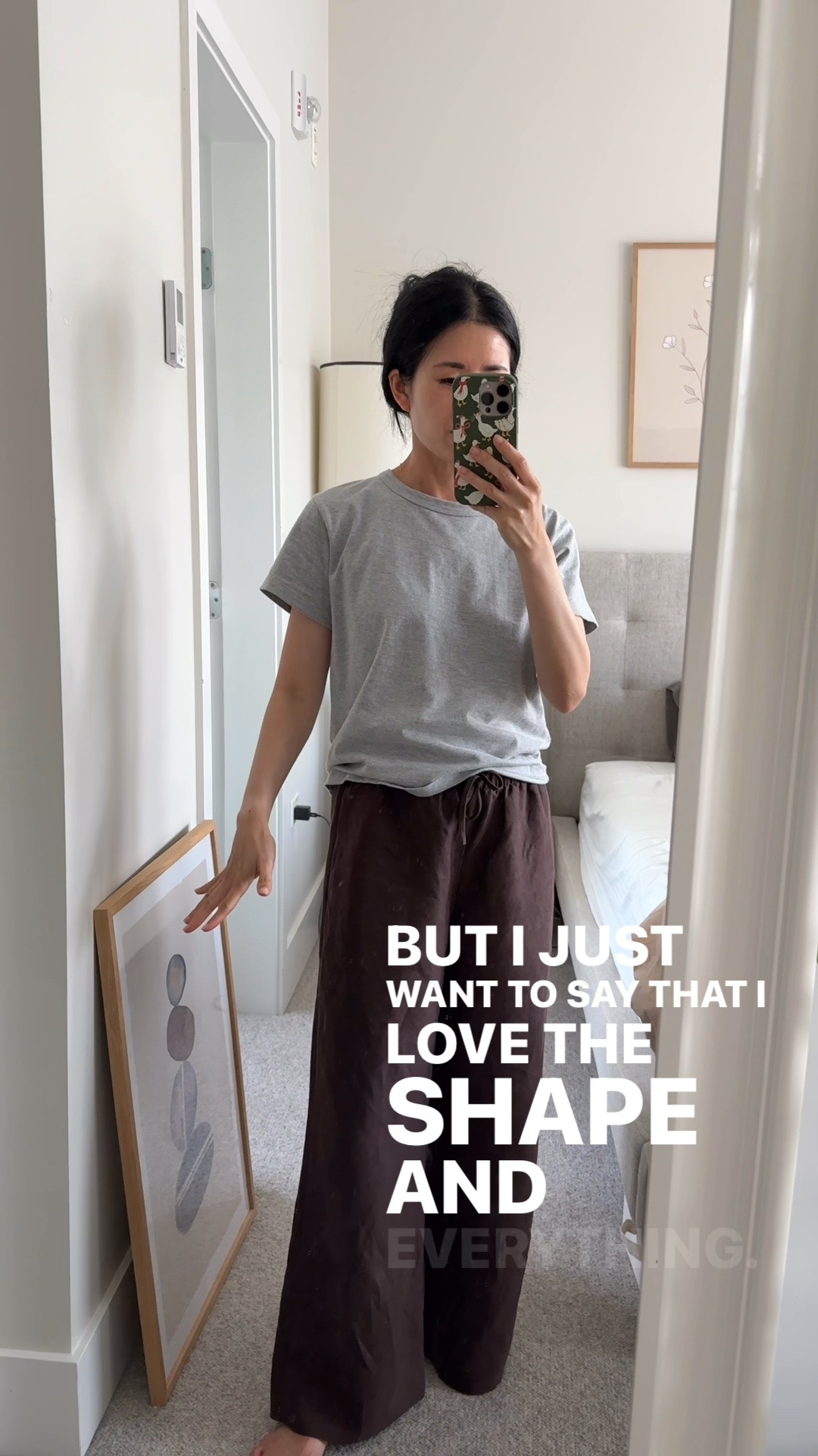 Aritzia Lodge pants: I’m in petite size 4. I’m a true denim size 25. Petite was still a bit long - these were hemmed about an inch short. 
Leset Margo tee

#LTKcanada #LTKfall #LTKpetite