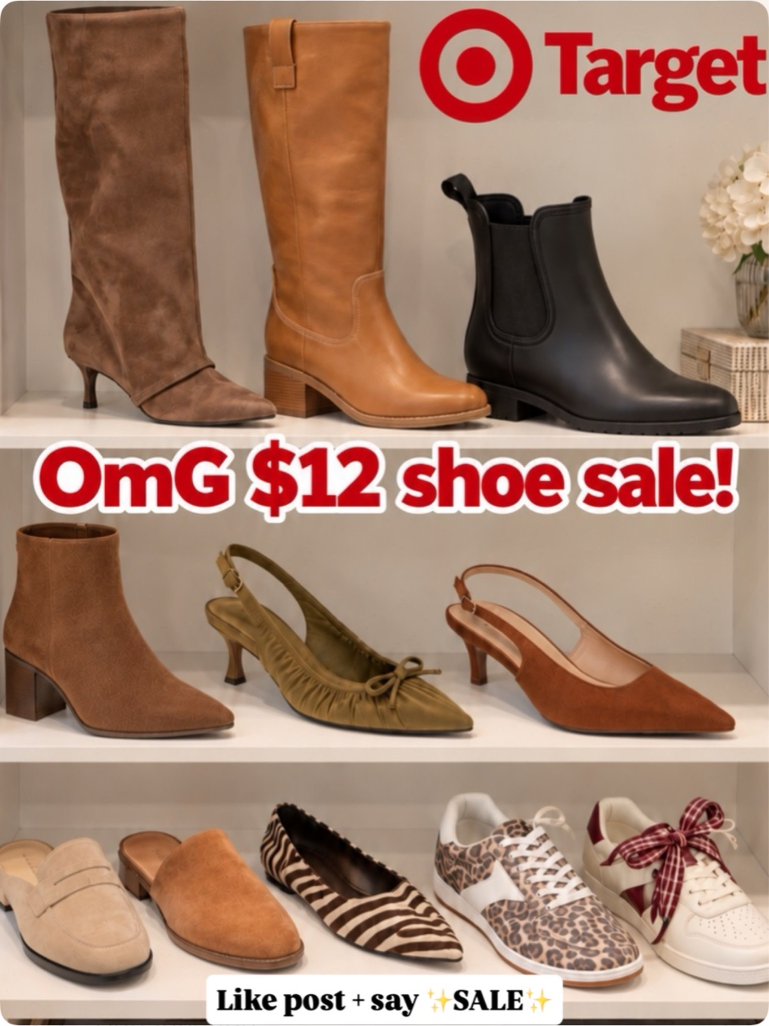 $12 TARGET SHOE SALE🎯🚨✨$12 Outfits you’ll wear on repeat this fall🍂🍂🍂
.
🛍️sizing 5’2” 135lbs. Small top medium bottom /dress. Size 27 jeans. 
.

Target sale, target circle sale, target shoe sale, target shoes, Walmart sale, two piece sets, fall porch, two piece sets, fall outfit ideas, fall dress, gf all sweater, fall rug, denim, jeans, New York sweater, NYFW, LTK con, fall steams, fall porch, Halloween, fall shoes, boots, real touch flowers, oversized sweater, comfy outfit, party outfit,
fall dress , clearance, Walmart, travel outfit, summer sale, discount codes, gifts for her, discount codes, sale,

#LTKSaleAlert #LTKPetite #LTKHome