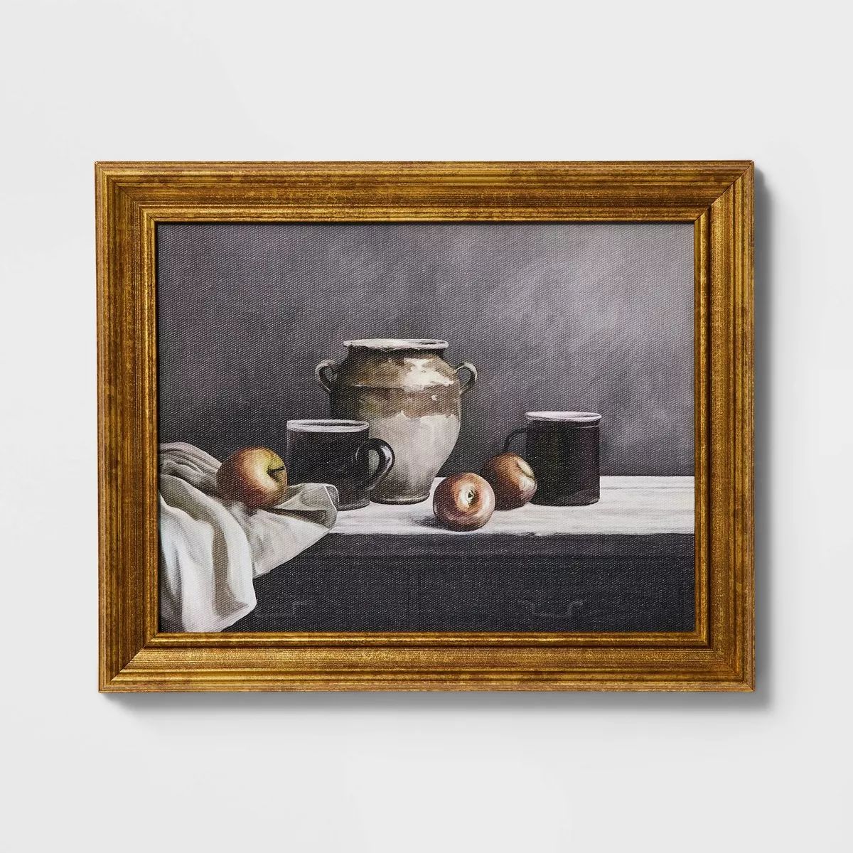 12" x 10" Moody Still Life Framed Wall Art Canvas - Threshold™ designed with Studio McGee | Target