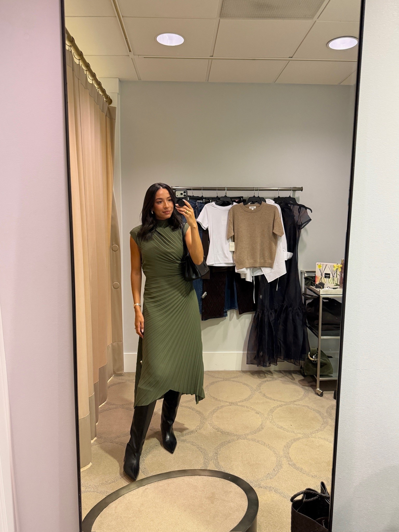 Fall outfit 🍁🍂 Wearing size S pleated dress - so chic and perfect for fall events!!

fall fashion, nsale, nordstrom sale, nordstrom anniversary sale, nordstrom sale outfit, sale outfit, fall shoes, mom outfit, postpartum outfit, cocktail dress, event dress

#LTKSaleAlert #LTKSeasonal