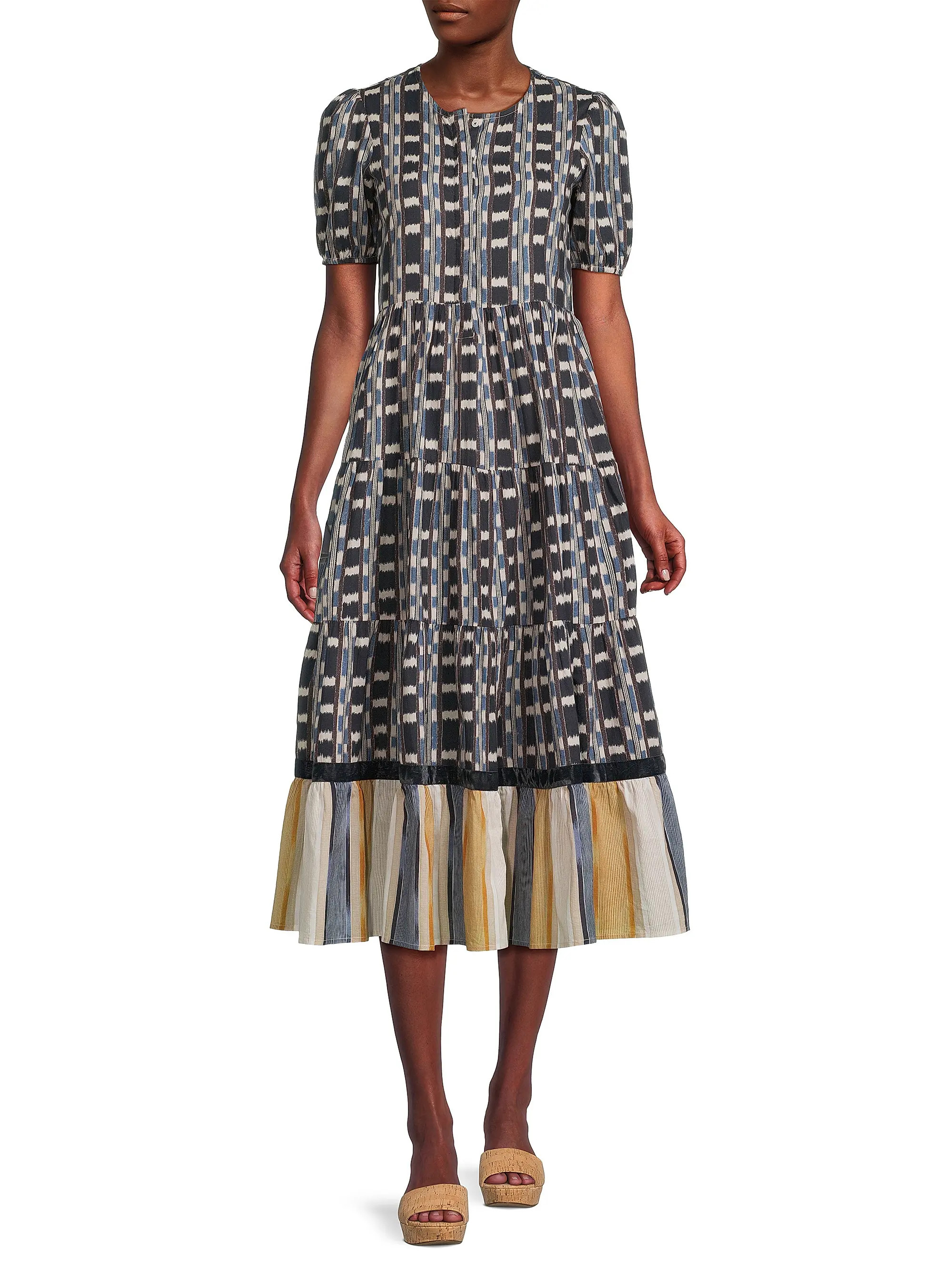 Daphne Cotton Midi-Dress | Saks Fifth Avenue