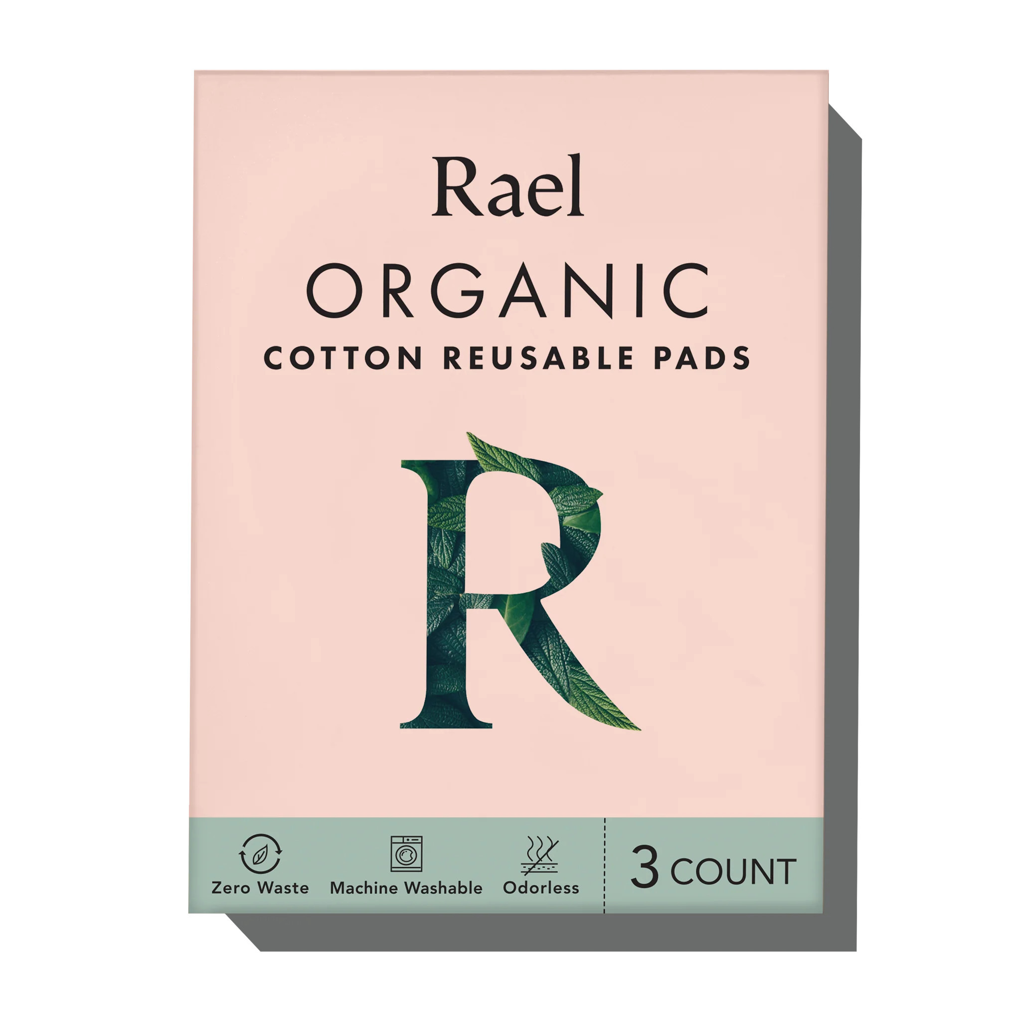 Organic Cotton Reusable Pads | Rael