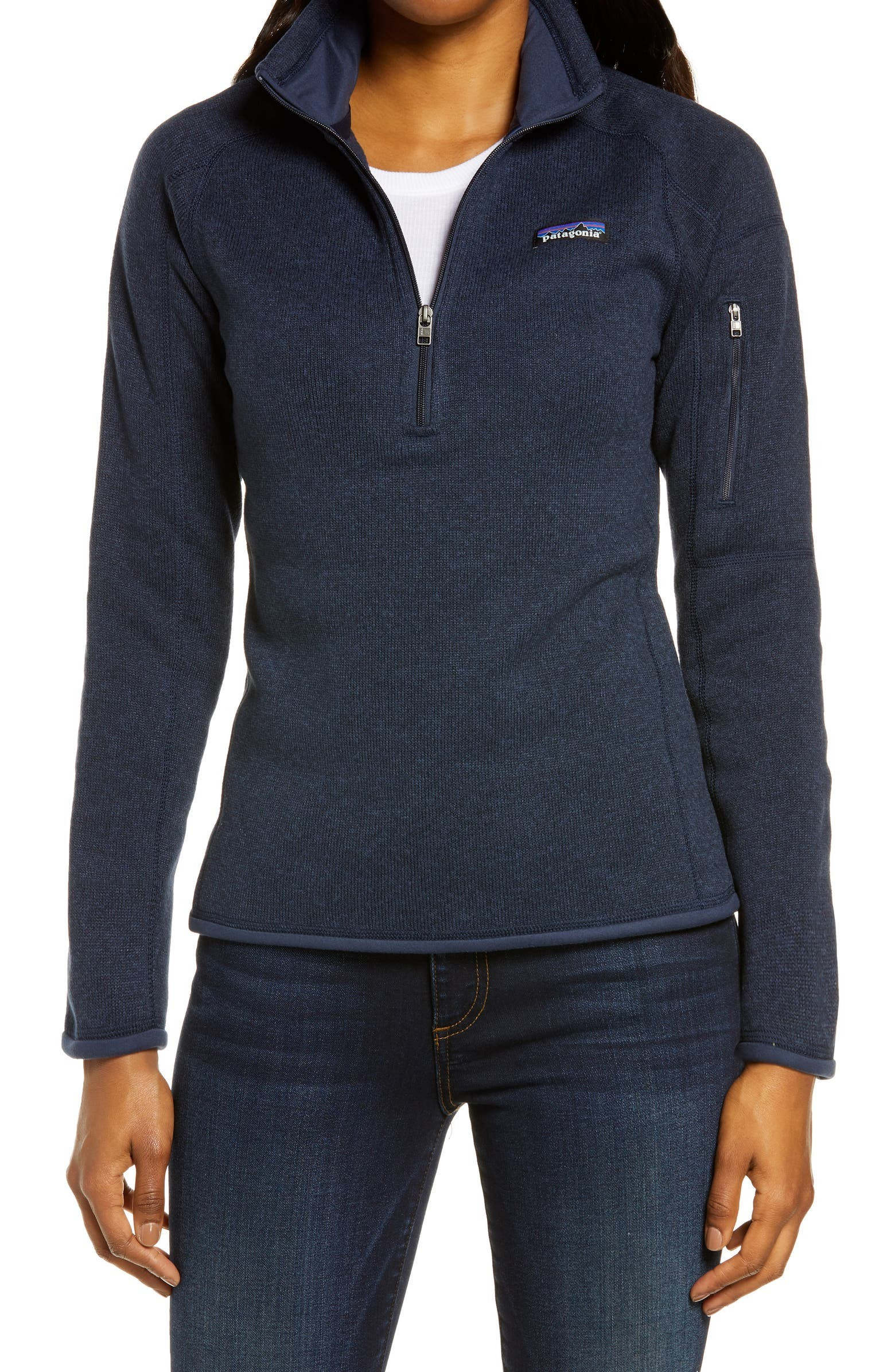 Better Sweater Quarter Zip Performance Jacket | Nordstrom
