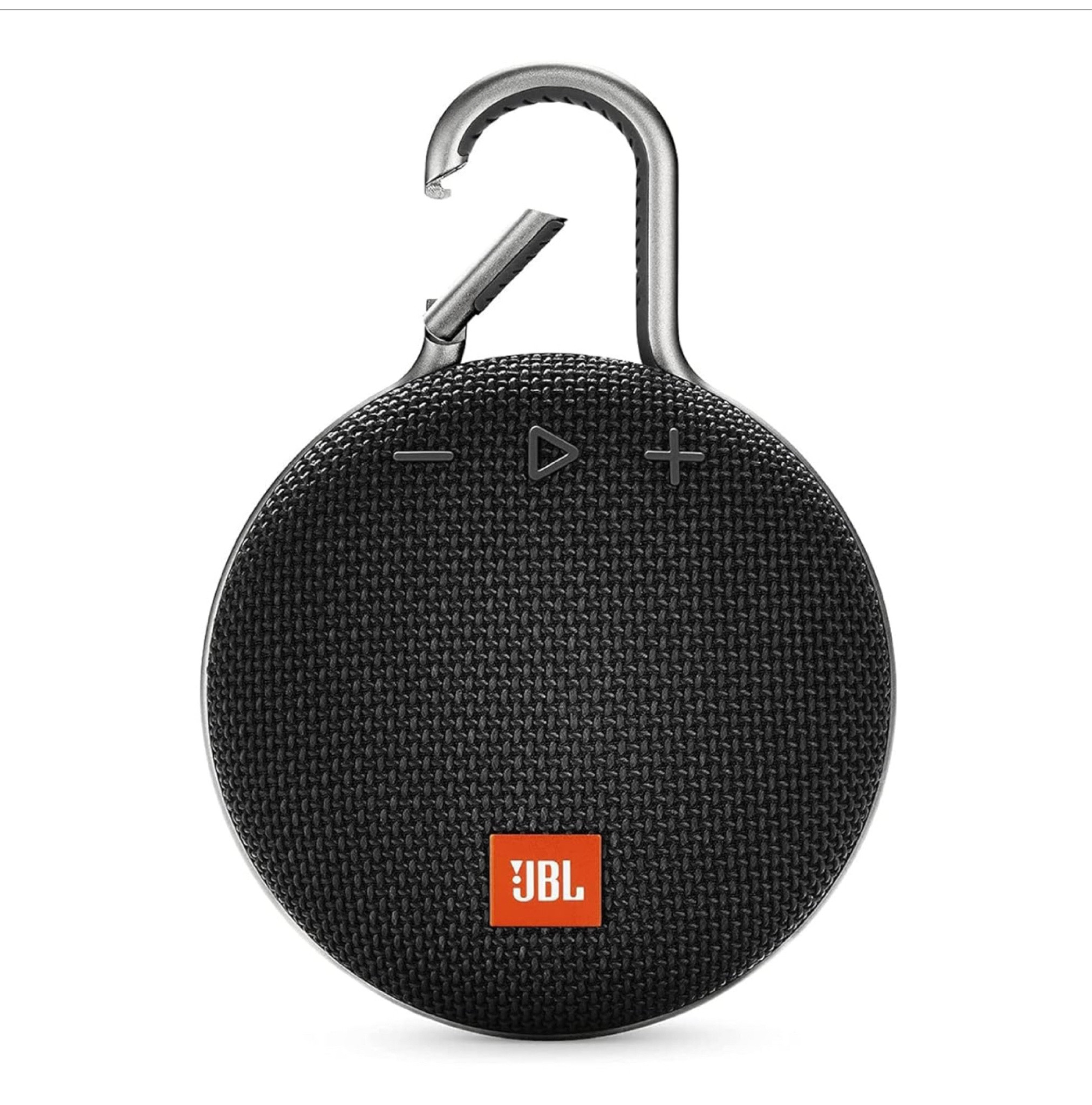 JBL Clip 3, Black - Waterproof, Durable & Portable Bluetooth Speaker - Up to 10 Hours of Play - Includes Noise-Cancelling Speakerphone & Wireless Streaming